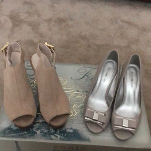 Kenneth Cole & Bandolino shoe bundle